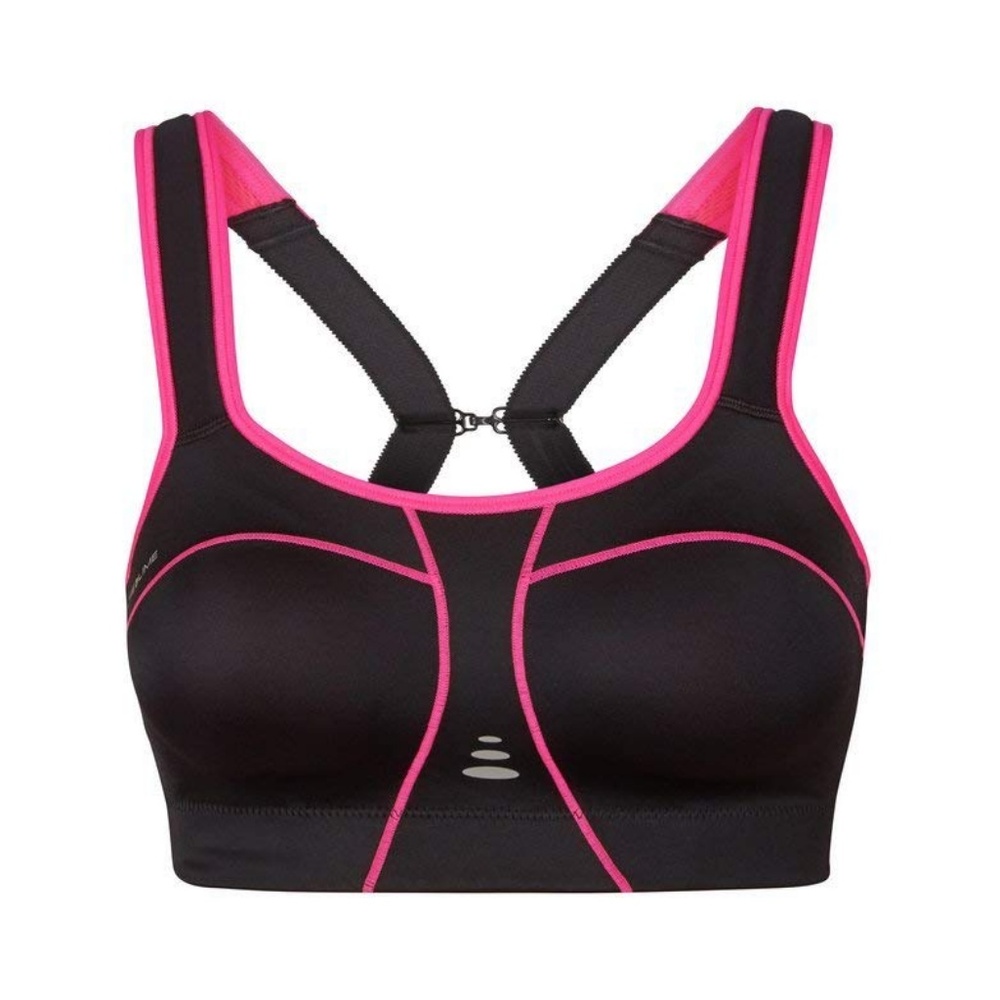 PureLime Women's Padded Athletic Bra